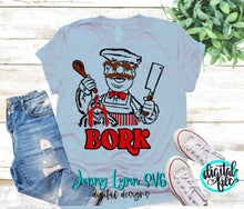 Load image into Gallery viewer, Swedish Chef SVG Muppets Design Cut File Iron On Shirt Bork Sublimation PNG Iron On PNG Up Svg Swedish Chef Sketch Cut File svg dxf png
