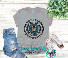 Load image into Gallery viewer, Monsters Inc SVG Monsters University SVG Disneyworld Vacation Shirts Monsters University Download dxf Cricut Ion On Htv Disneyland SVG

