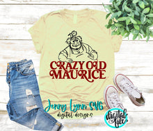 Load image into Gallery viewer, Beauty and the Beast SVG Crazy Old Maurice SVG Digital File Disneyworld Disneyland Cricut Cut file DisneySVG DXF Silhouette Sublimation Png

