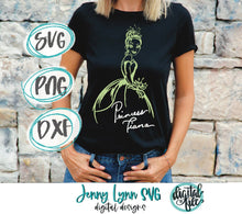 Load image into Gallery viewer, Disney svg, Tiana SVG, Disney Princess SVG, Disney Tiana sublimation, Disney Tiana svg, Disney World svg shirt, Disney svg, Disney cut files, Disney Tiana svg sketched, Disney svg, Disney cricut files svg, princess Tiana signature svg, Tiana dxf,
