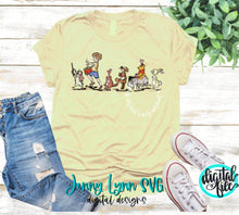 Load image into Gallery viewer, Winnie the Pooh PNG Hundred Acre Woods Honey Shirt SUBLIMATION PNG ONLY
