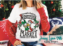 Load image into Gallery viewer, Donald &amp; Daisy’s Mistletoe Market Christmas SVG DXF PNG

